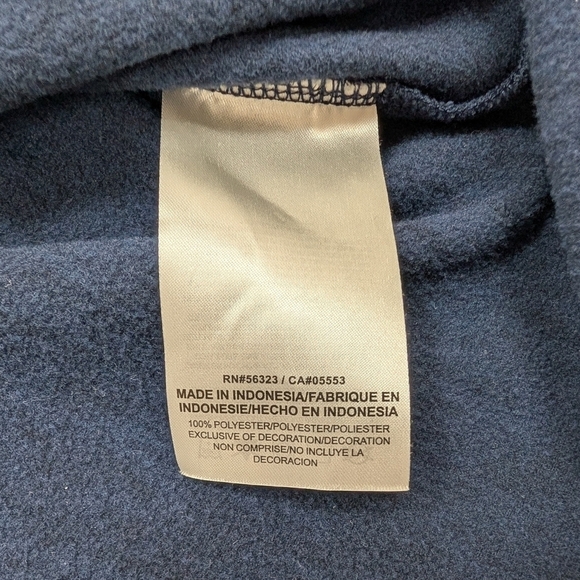 Nike Jacket Mens XL Blue Navy Virginia Cavaliers Coaches ¼ Zip Pullover Collar - Picture 6 of 9